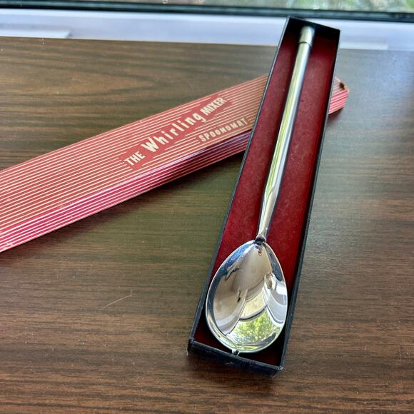 Vintage Whirling Mixer “Spoonomatic” in Box – Spinning Bar Spoon Cocktails - Picture 3 of 8